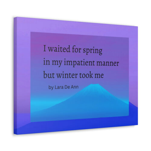 Winter - canvas - overlay - black letters - Image 16
