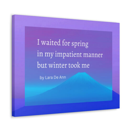 Winter - canvas - overlay - white letters - Image 16