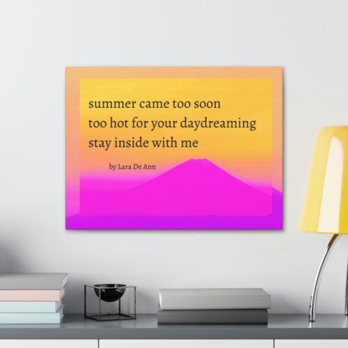 Summer - canvas - overlay - black letters - Image 17