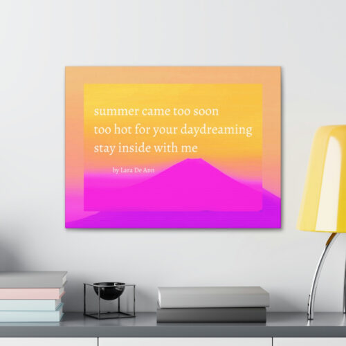 Summer - canvas - overlay - white letters - Image 17