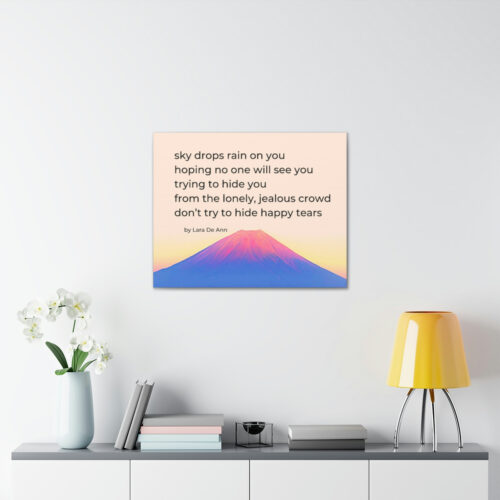 Happy Tears - canvas - natural - Image 14