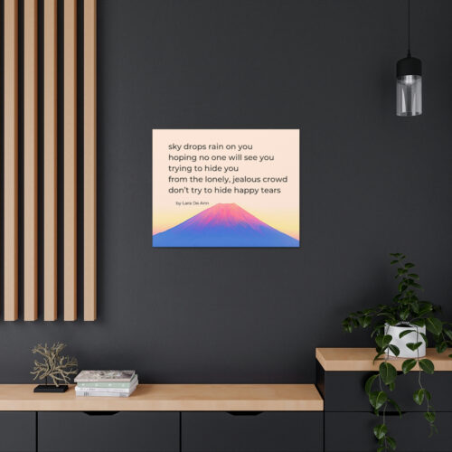 Happy Tears - canvas - natural - Image 15