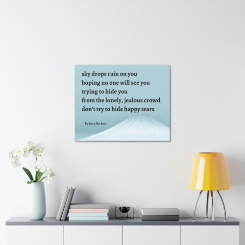 Happy Tears - canvas - snow - Image 13