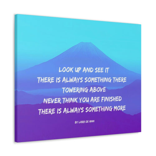 Look Up - tanka - canvas - in color - Image 8