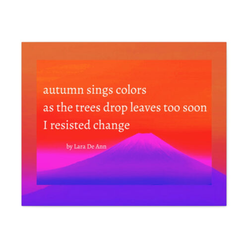 Autumn - canvas - overlay - white letters - Image 17