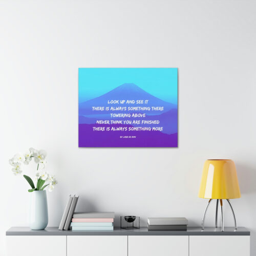 Look Up - tanka - canvas - in color - Image 9