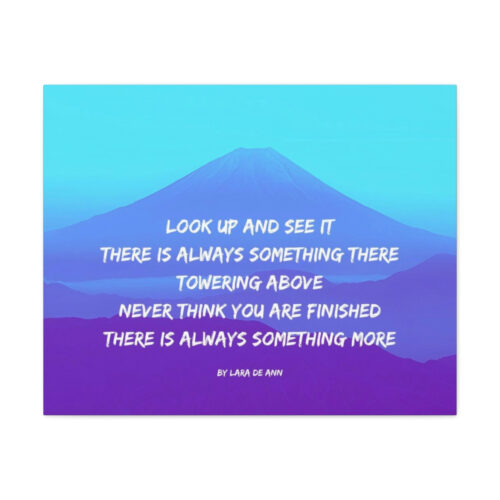 Look Up - tanka - canvas - in color - Image 7