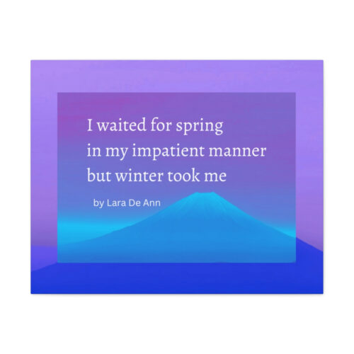 Winter - canvas - overlay - white letters - Image 18