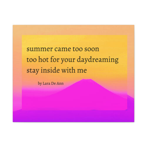 Summer - canvas - overlay - black letters - Image 19