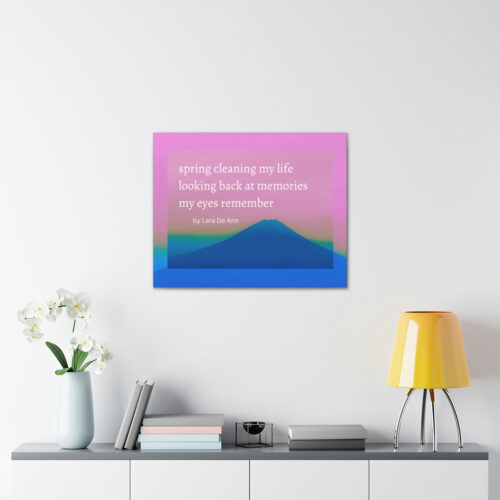 Spring - canvas - overlay - white letters - Image 21