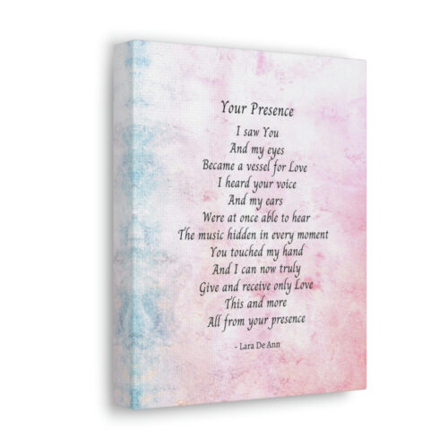 Your Presence - canvas - mauve - Image 5