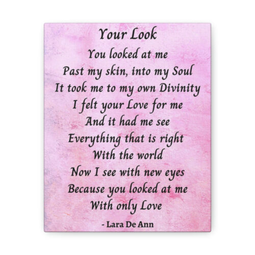 Your Look - canvas - mauve - Image 2