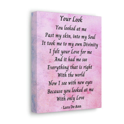 Your Look - canvas - mauve - Image 3