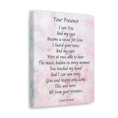 Your Presence - canvas - mauve - Image 7