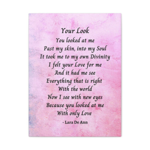 Your Look - canvas - mauve - Image 5