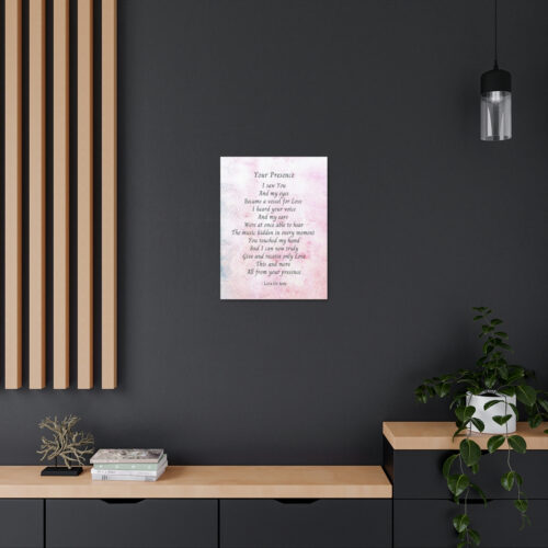 Your Presence - canvas - mauve - Image 3