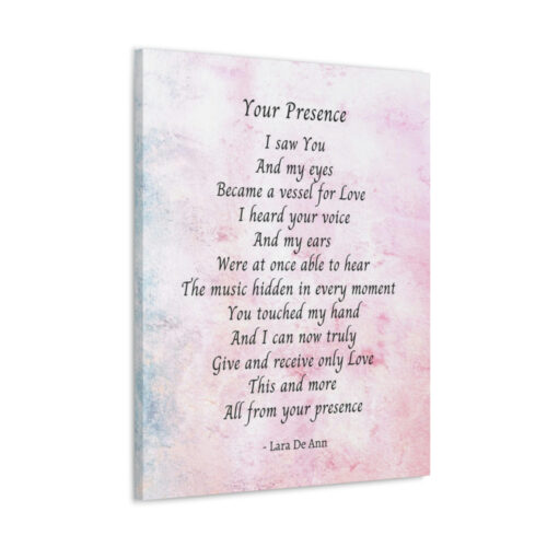 Your Presence - canvas - mauve - Image 10