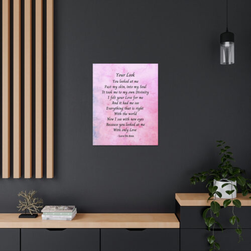 Your Look - canvas - mauve - Image 8