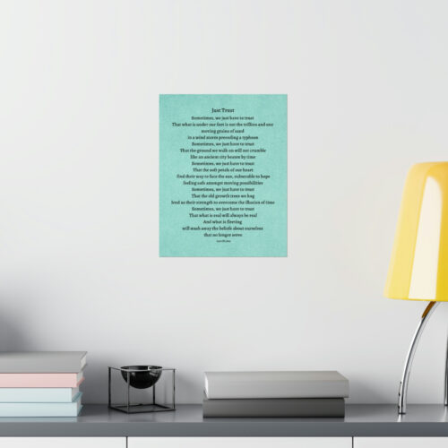 Just Trust - print - green - Image 8