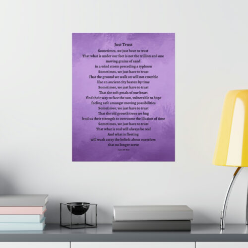 Just Trust - print - purple - Image 12