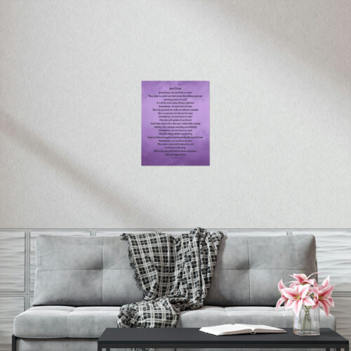 Just Trust - print - purple - Image 11