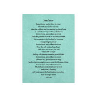Just Trust - print - green