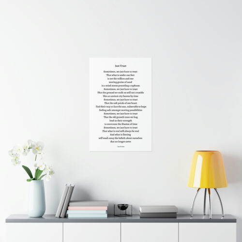 Just Trust - print - white - Image 16
