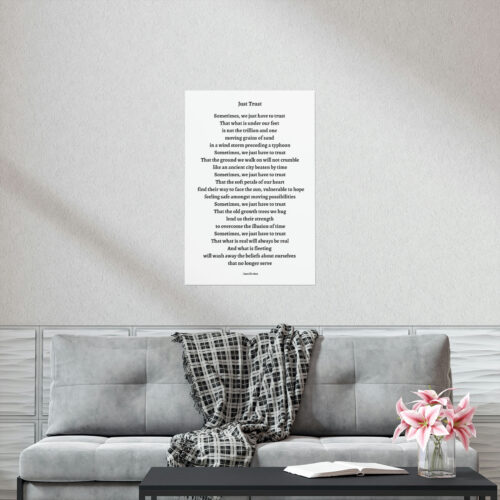 Just Trust - print - white - Image 20
