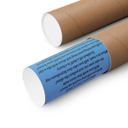 Earth Speaks - print - blue - Image 14