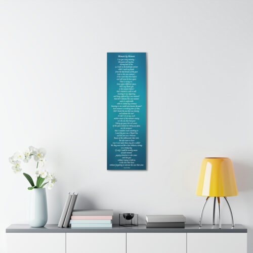 Moment by Moment - canvas - green - Image 3