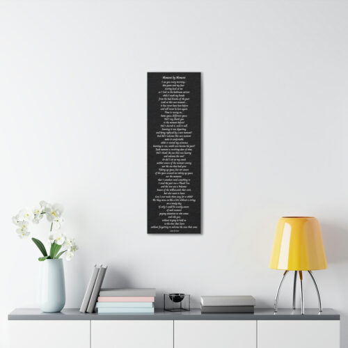 Moment by Moment - canvas - black - Image 8