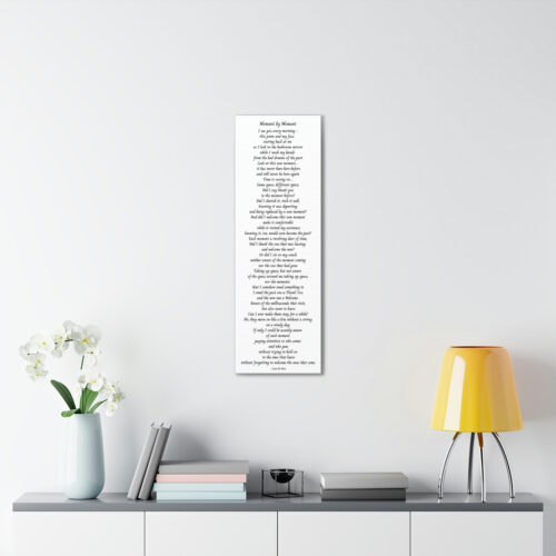 Moment by Moment - canvas -  white - Image 6
