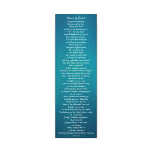 Moment by Moment - canvas - green - Image 2