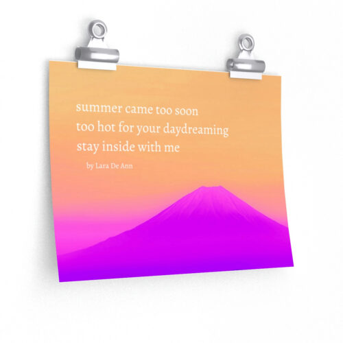 Summer - print - white letters - Image 2