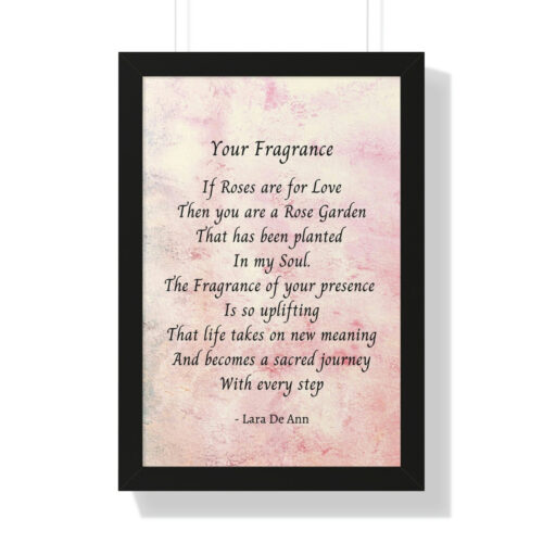 Your Fragrance - framed - mauve - Image 17