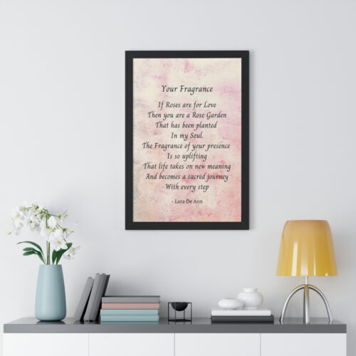 Your Fragrance - framed - mauve - Image 23