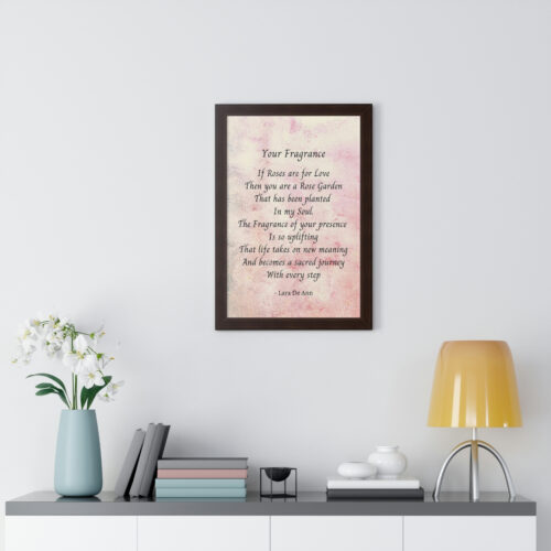 Your Fragrance - framed - mauve - Image 19