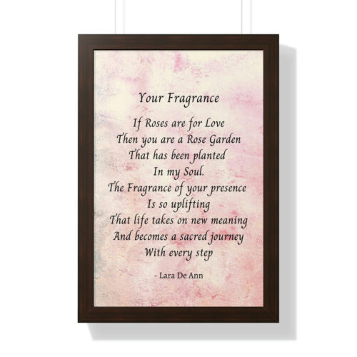 Your Fragrance - framed - mauve - Image 18