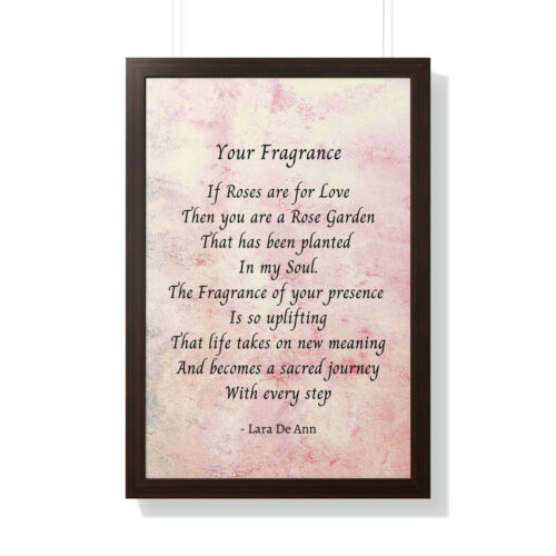 Your Fragrance - framed - mauve - Image 24