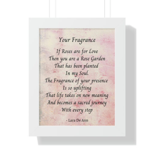 Your Fragrance - framed - mauve - Image 6