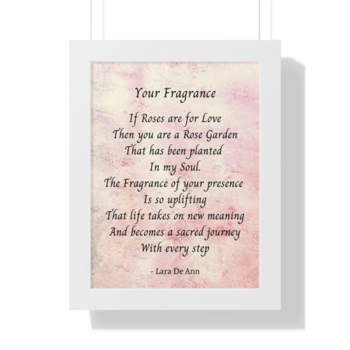 Your Fragrance - framed - mauve - Image 10