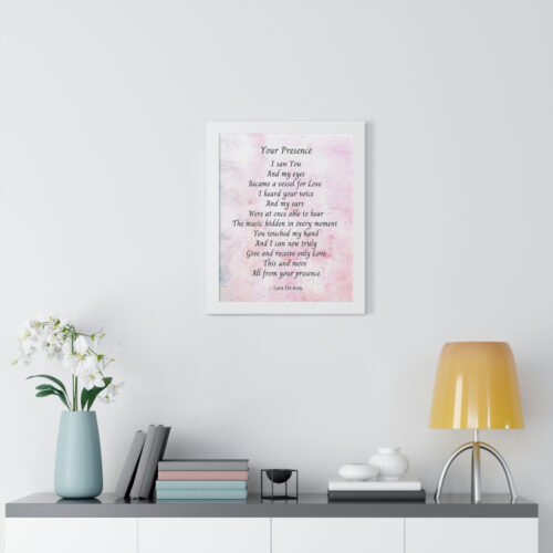 Your Presence - framed - mauve - Image 17
