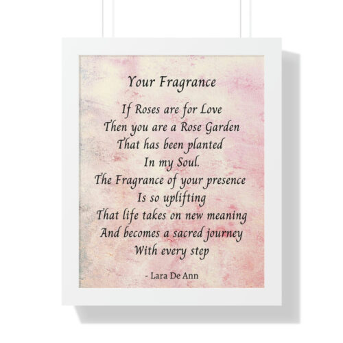 Your Fragrance - framed - mauve - Image 15