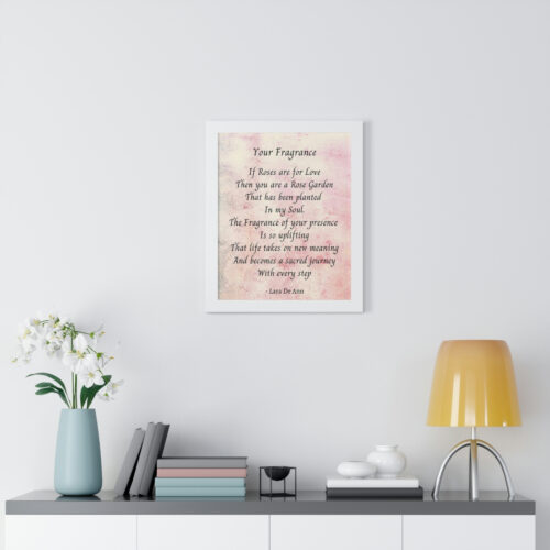 Your Fragrance - framed - mauve - Image 16