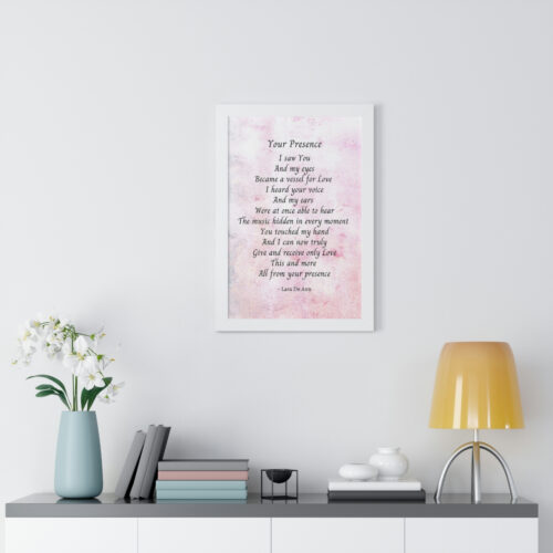 Your Presence - framed - mauve - Image 21