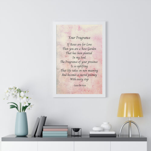 Your Fragrance - framed - mauve - Image 27
