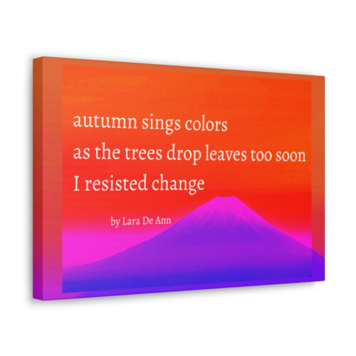 Autumn - canvas - overlay - white letters - Image 5