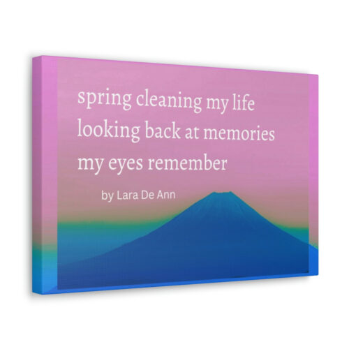 Spring - canvas - overlay - white letters - Image 5