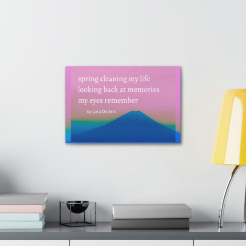 Spring - canvas - overlay - white letters - Image 6