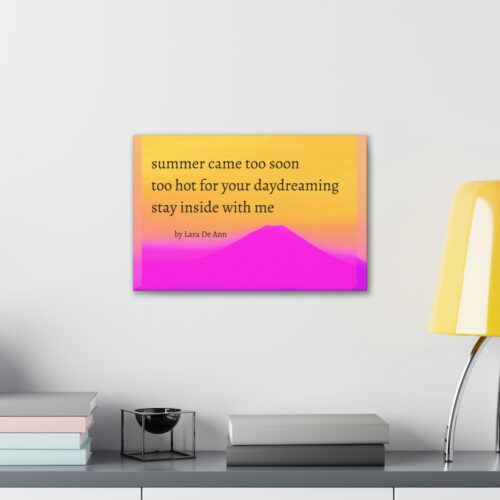 Summer - canvas - overlay - black letters - Image 6